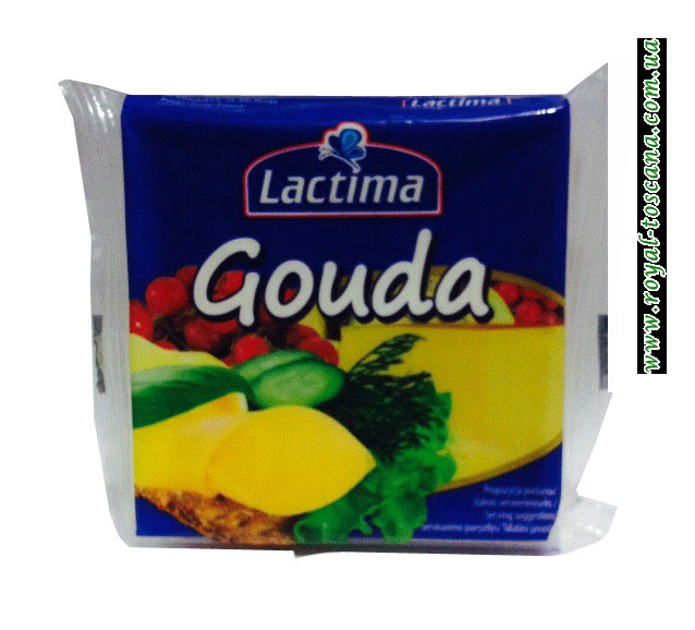 Сир слайсами Lactima Gouda
