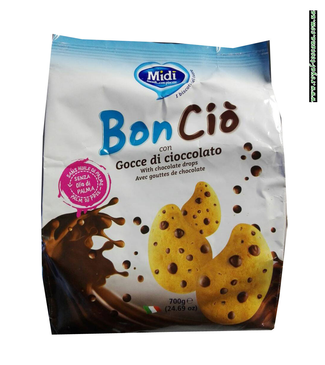 Печенье Midi Bon Cio con Gocce di Cioccolato