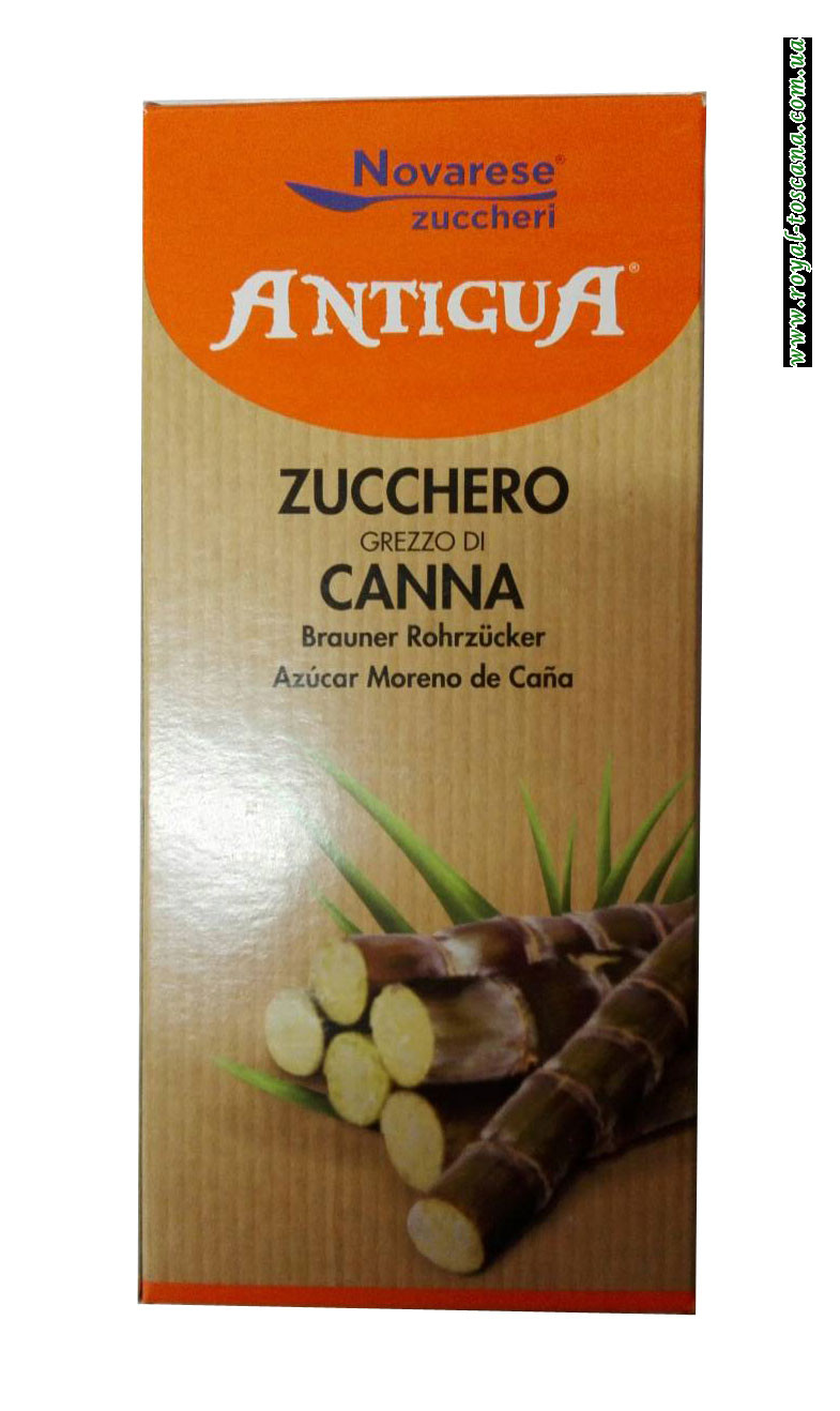 Сахар песок тростниковый Novarese Zuccheri Antigua Zucchero Grezzo di Canna