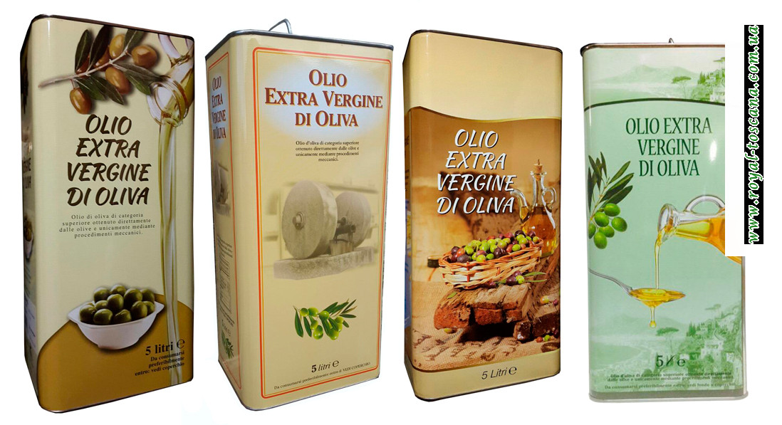 Оливковое масло Extra Vergine di oliva, 5л