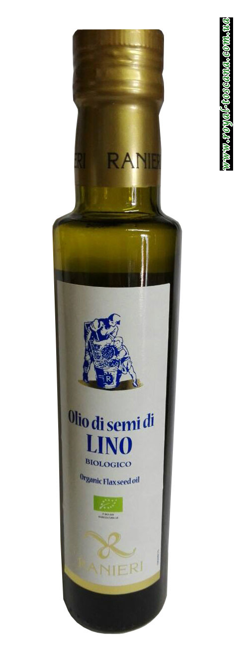 Льняное органическое масло Ranieri Olio di semi di Lino Biologico