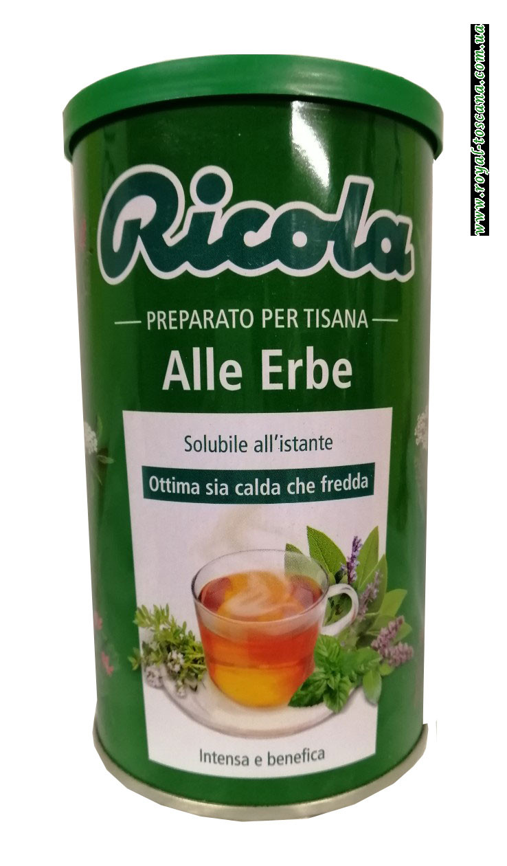 Чай травяной в гранулах Ricola Alle Erbe