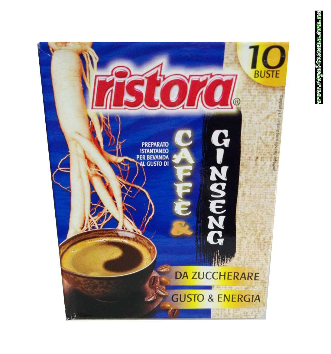 Кофе с женьшенем и сахаром Ristora Caffe & Ginseng