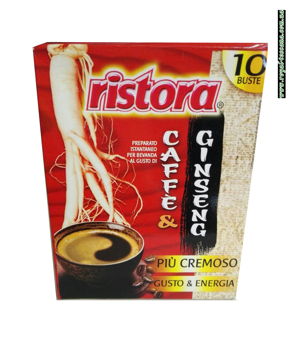 Кофе растворимый с женьшенем Ristora Caffe & Ginseng