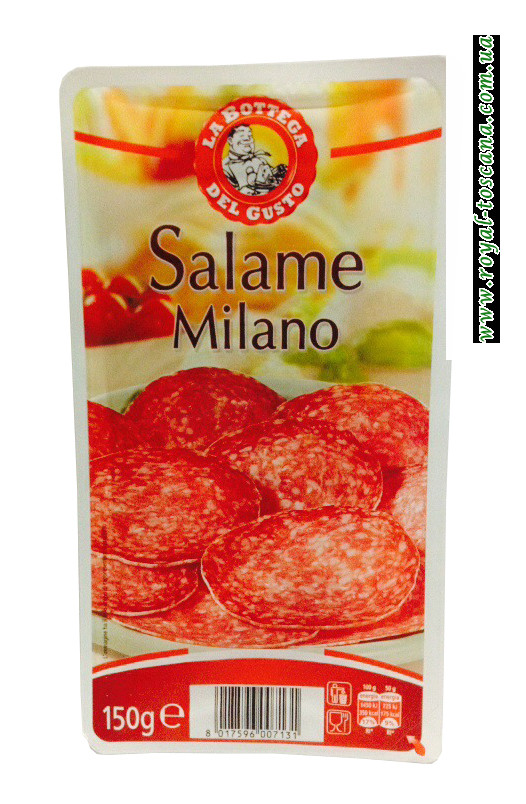 Нарезка салями Милано La Bottega del Gusto Salame Milano