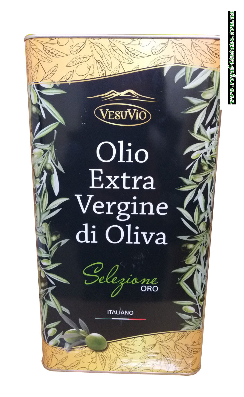 Оливковое масло(черная) Vezuvio Olio Extra Vergine di Oliva Selezione Oro
