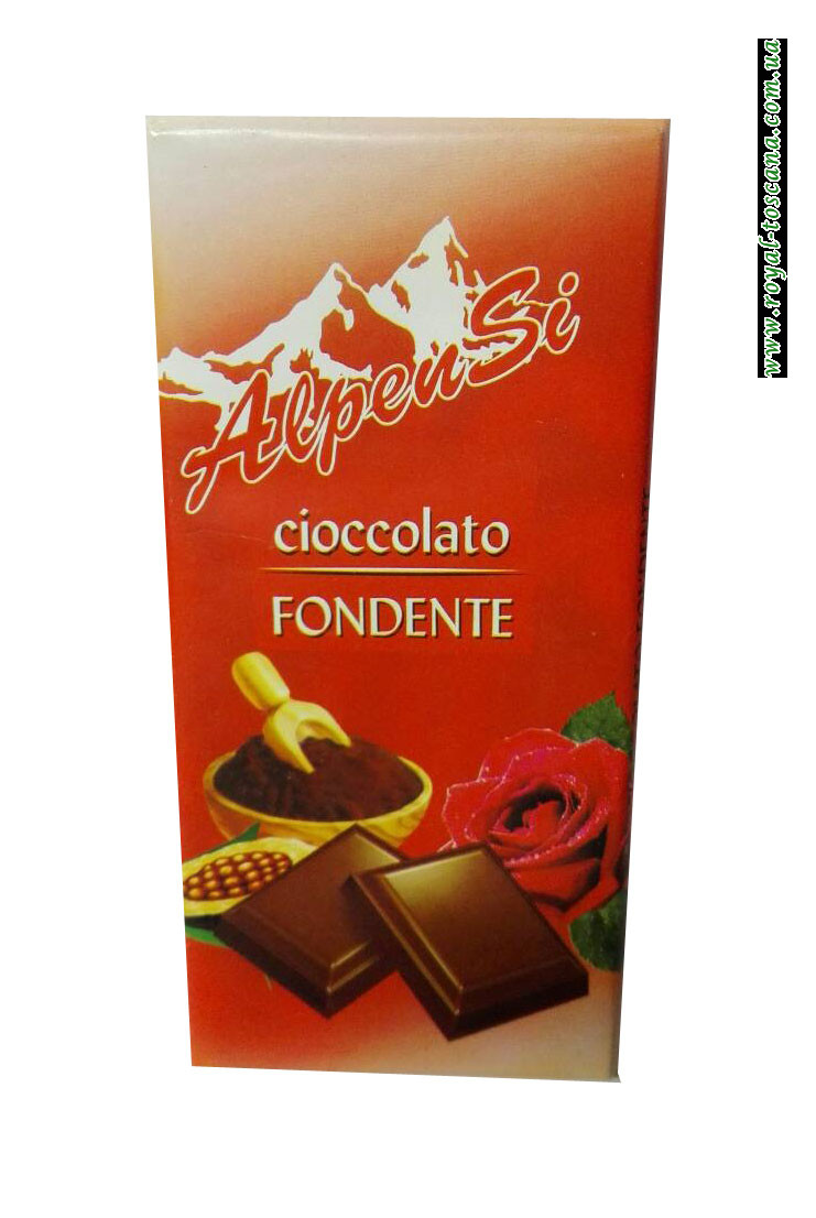 Шоколад черный AlpenSi Cioccolato Fondente