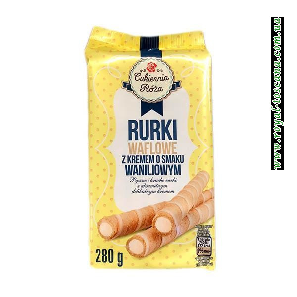 Вафельные трубочки Rurki 