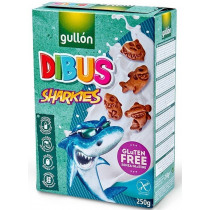 Печенье Dibus Sharkies  без глютена и лактозы