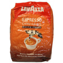 Кофе в зернах Lavazza Espresso Crema e Gusto Forte (20% арабики, 80% робусты)