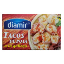 Осьминог кусочками в томатном соусе Diamir Tacos De Pota a la gallega, 111 г.