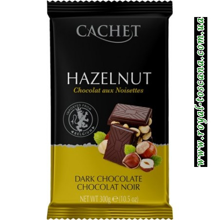 Шоколад Cachet Dark Hazelnut 53%