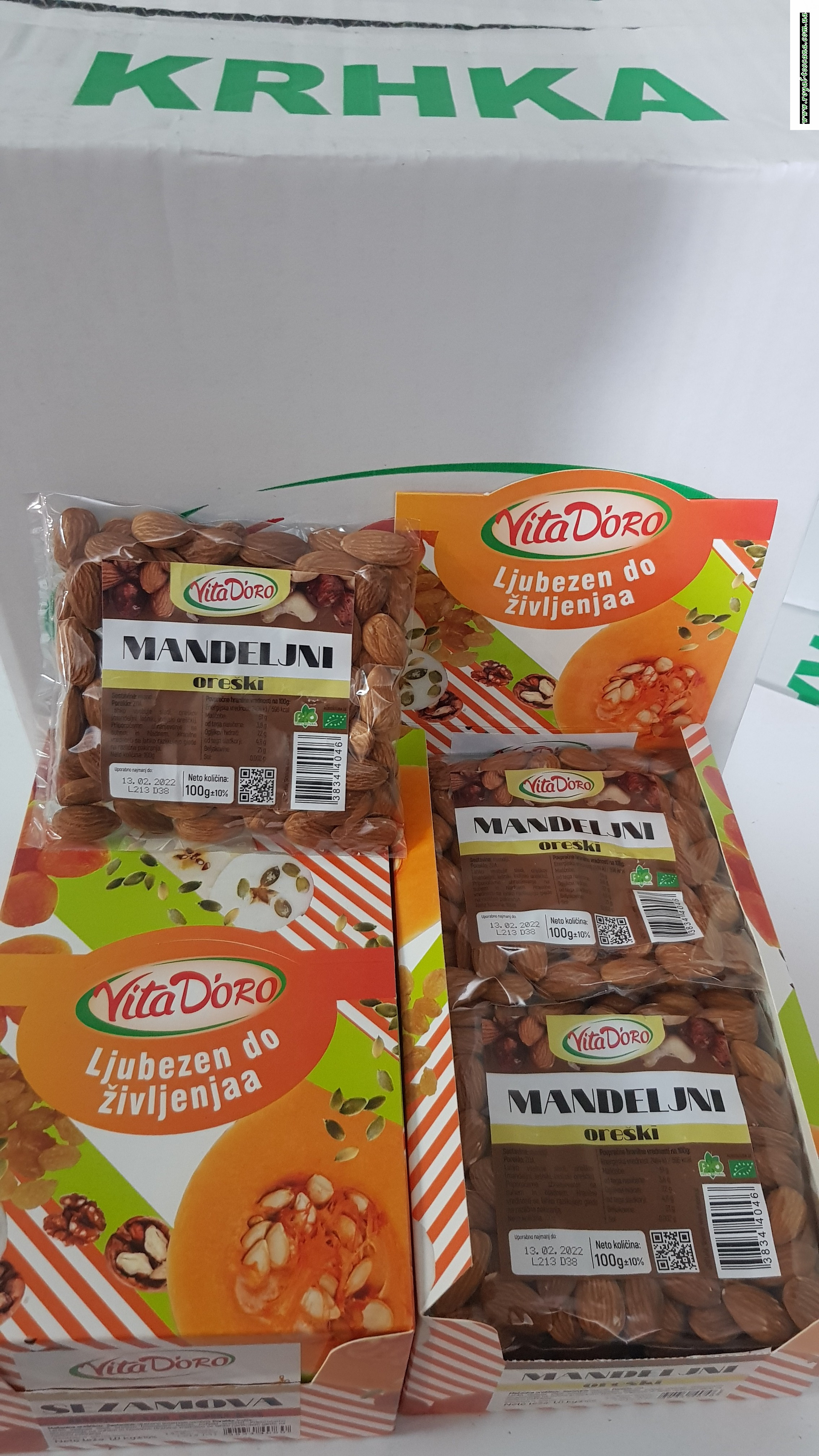 Миндаль VitaDoro 0.100