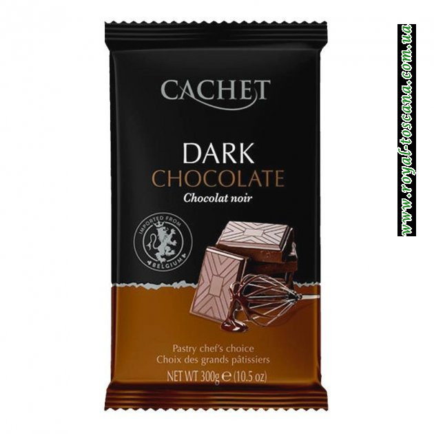 Шоколад Cachet Dark Chocolate 53%