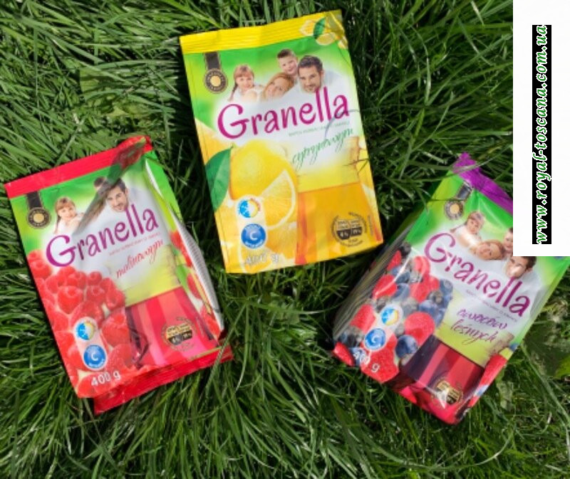 Фруктовий розчинний та гранульований чай Granella