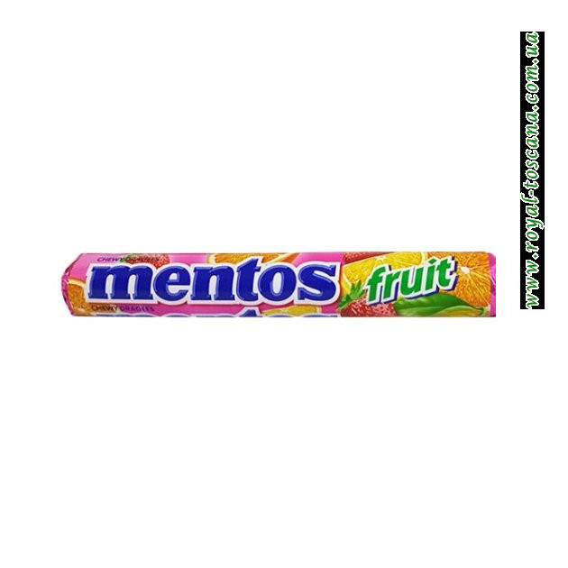 Жувальні цукерки фруктові MENTOS Fruit