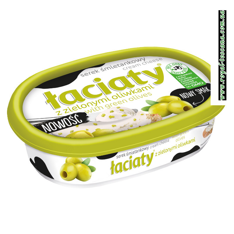 Сыр-крем Laciaty с оливками 