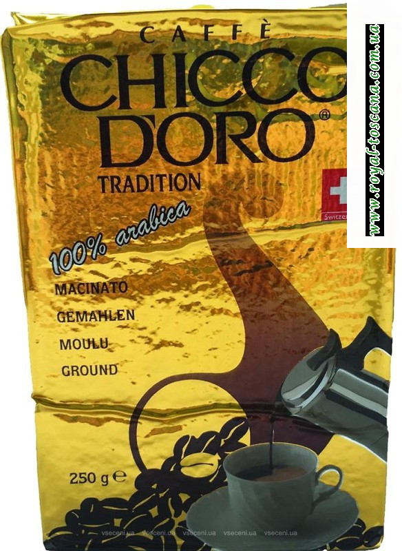 Кофе Chicco d'Oro Tradition молотый 0.250