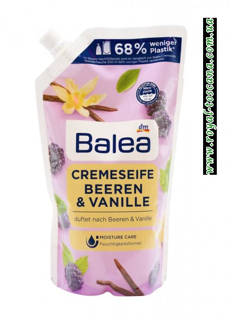 Рідке крем-мило Balea Ягоди і Ваніль