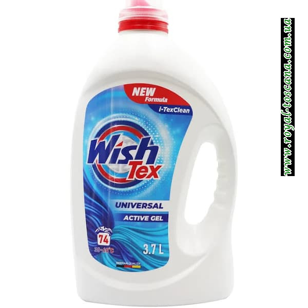 Wish Tex гель для прання Universal 3.7л (74 прання)