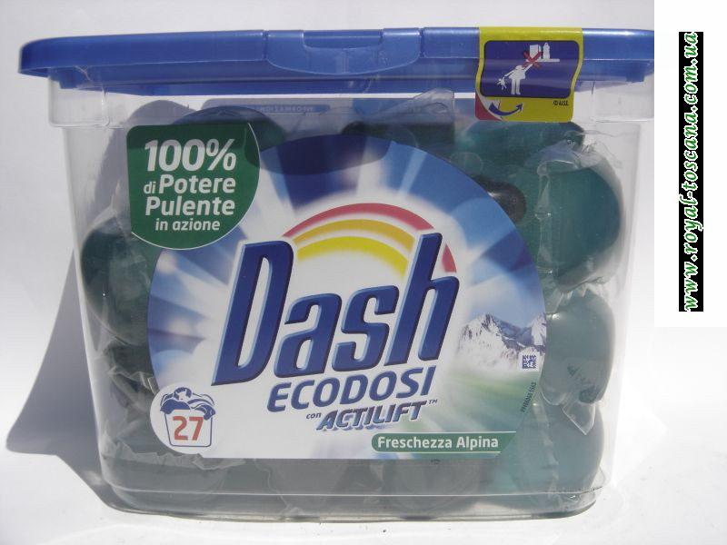 Жидкий порошок  в подушечках "DASH"