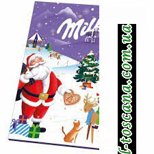 Новорічний календар  Адвент Milka 90г