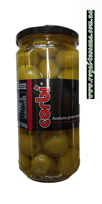 Оливки гигантские Corbi 