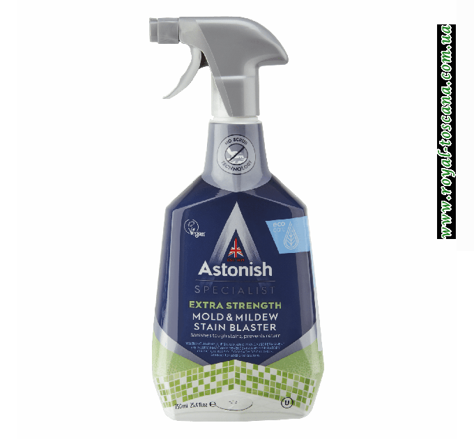 Засіб для видалення цвілі Astonish Mould&Mildew Stain Blaster 750 мл