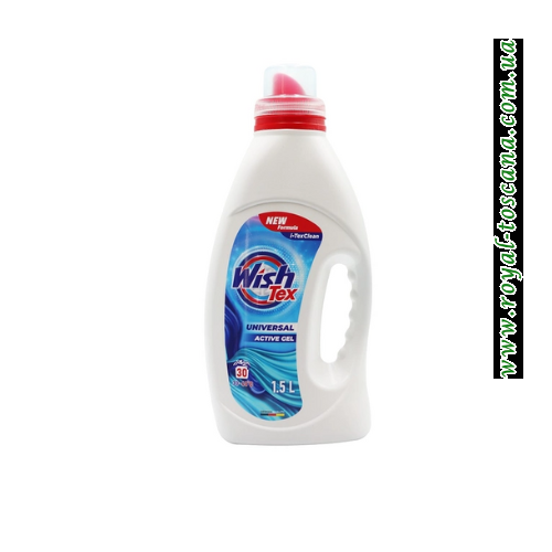 Гель для прання WishTex Universal 30 циклів прання, 1.5 л