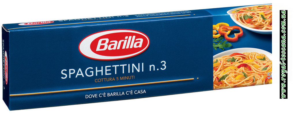 Макароны Barilla Spaghettini n. 3