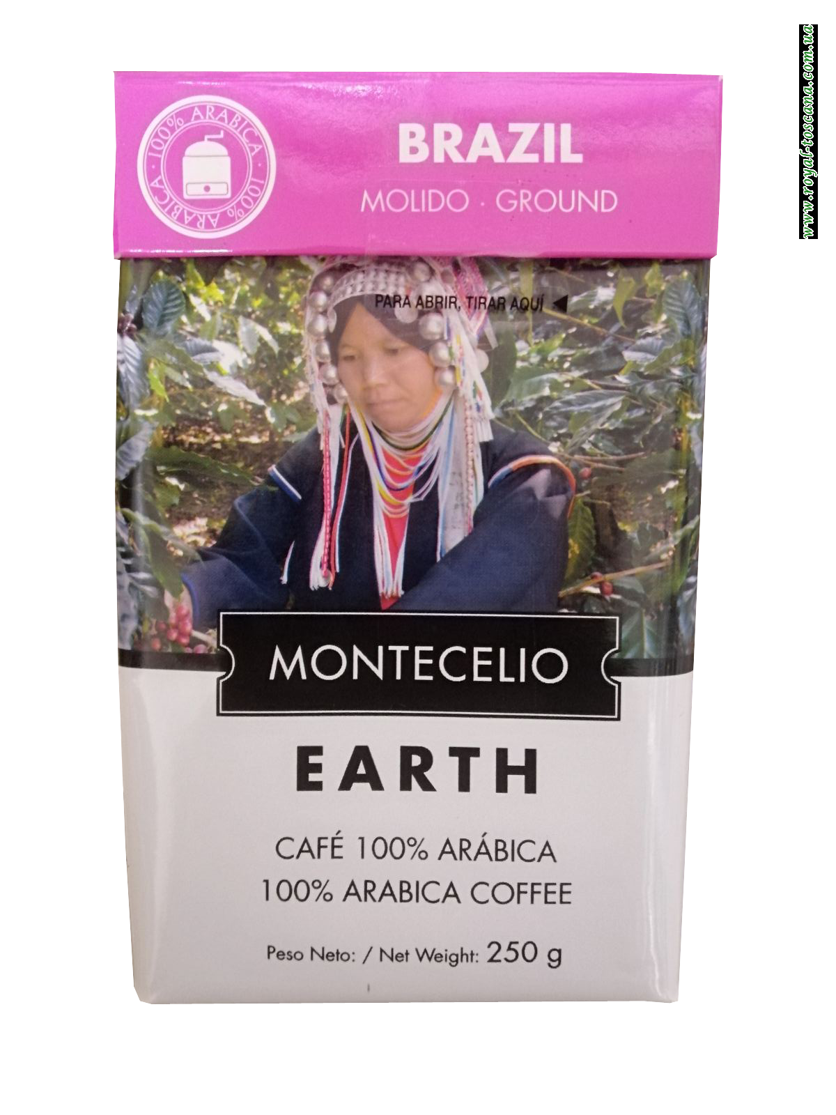 Кофе молотый Brazil Montecelio Earth, 250г