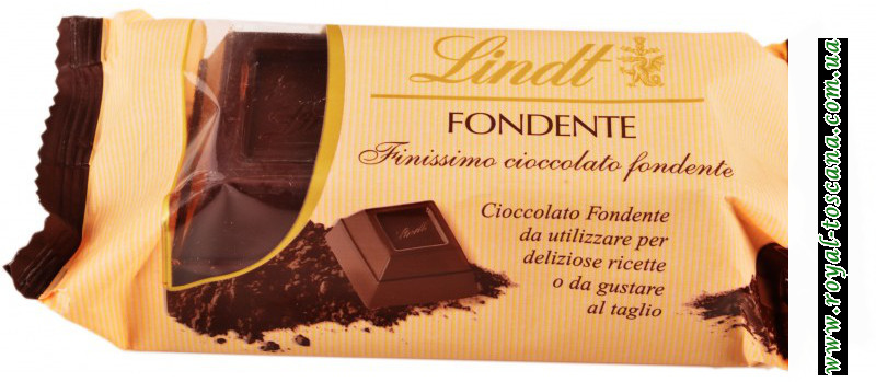 Шоколад Lindt fondente finissimo cioccolato fondente