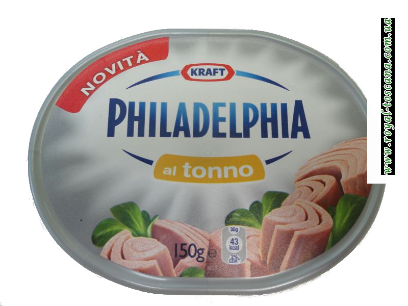 Сыр "Philadelphia" al tonno