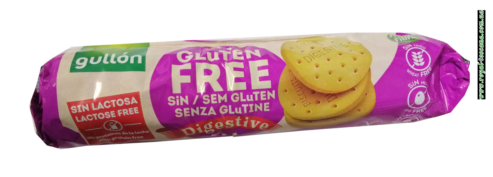 Печенье без глютена и лактозы Gullon "Digestive" 180г