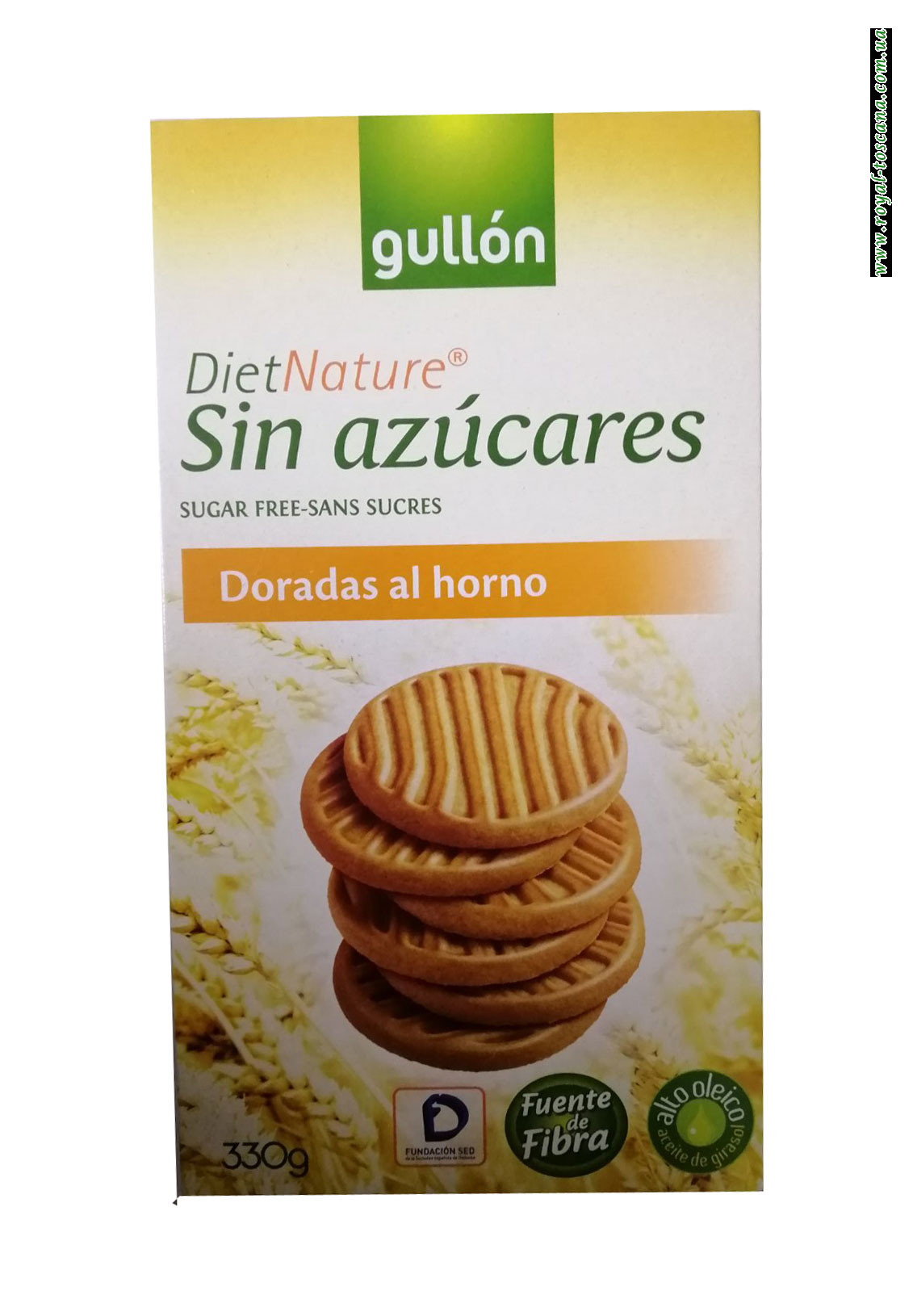 Печенье без сахара Gullon Doradas al horno