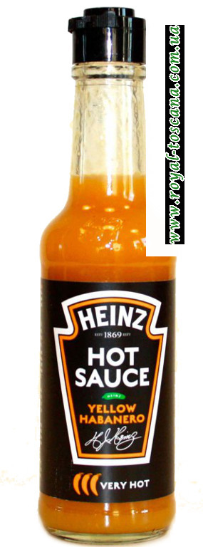 Cоус Heinz hot Sauce Yellow Habanero