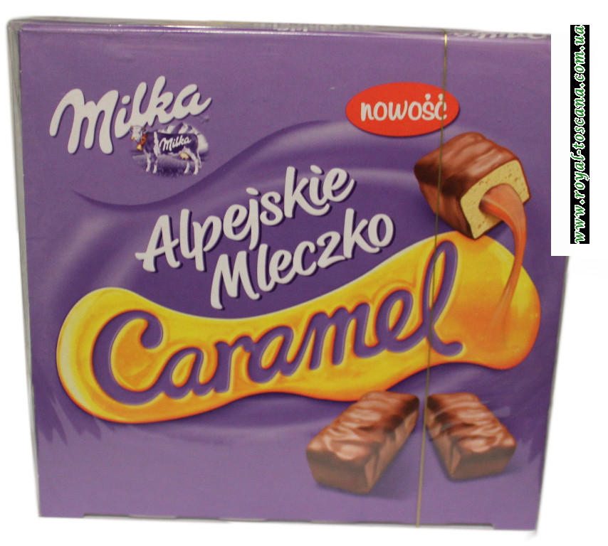 Конфеты Milka Alpejskie Mleczko Caramel