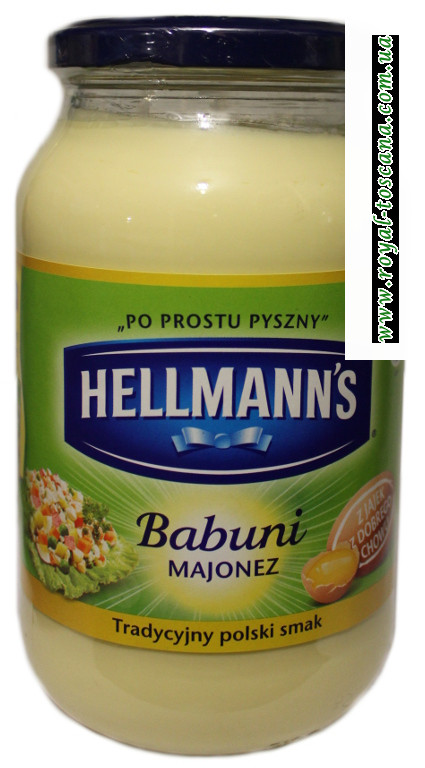 Майонез Hellmann's Babuni-Original