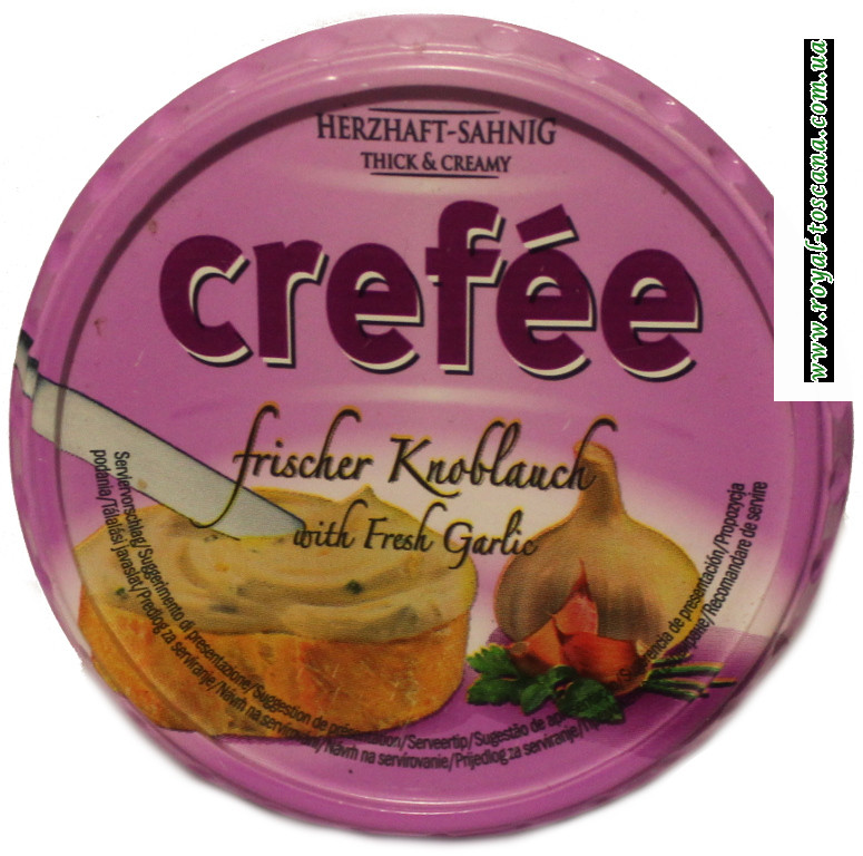 Сыр Crefee с чесноком