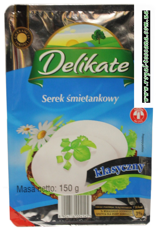 Сыр Delikate Serek Smietankowy класический