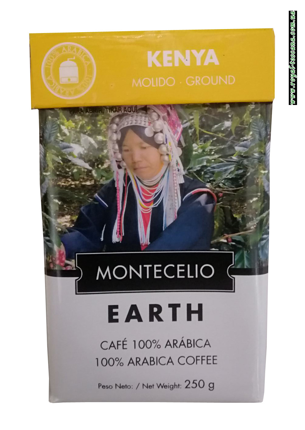 Кофе молотый Kenya Montecelio Earth, 250г