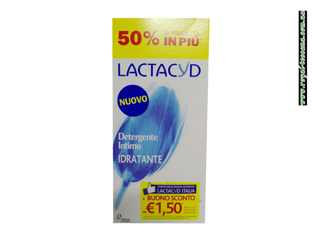 Жидкое мыло для интимной гигиены Lactacyd Detergente Intimo Idratante