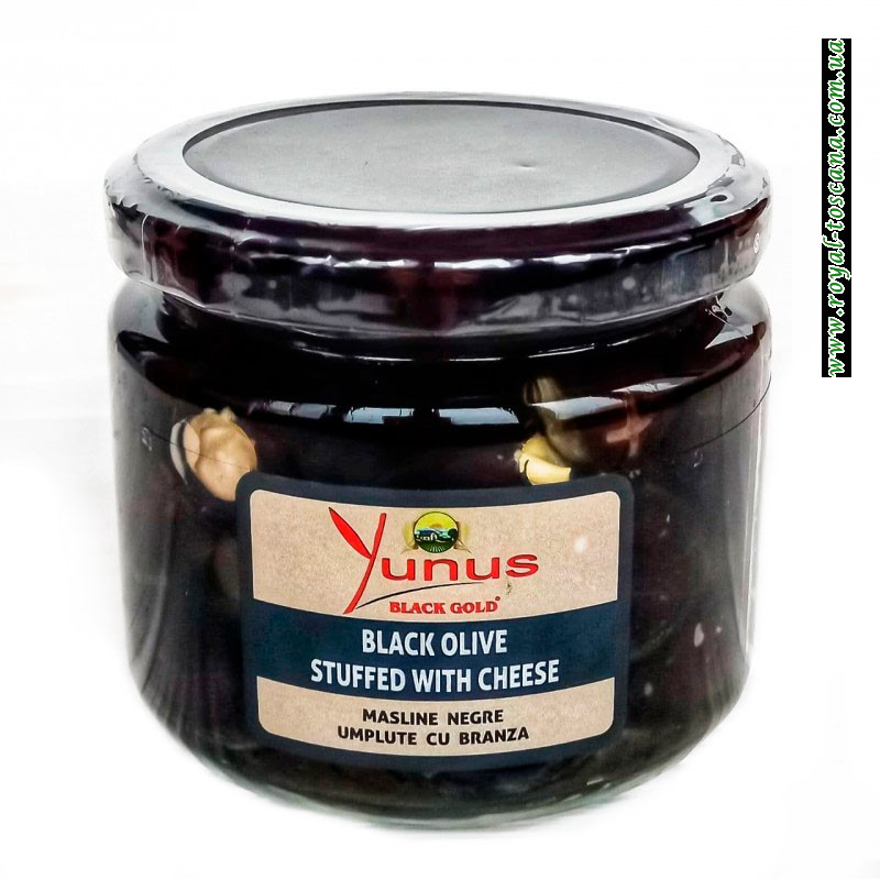 Маслины  фаршированные сыром Yunus 