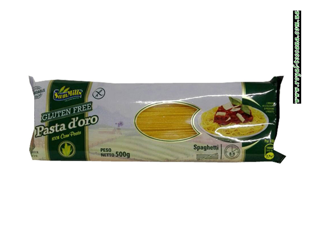 Безглютеновая паста Pasta d'oro, 500г