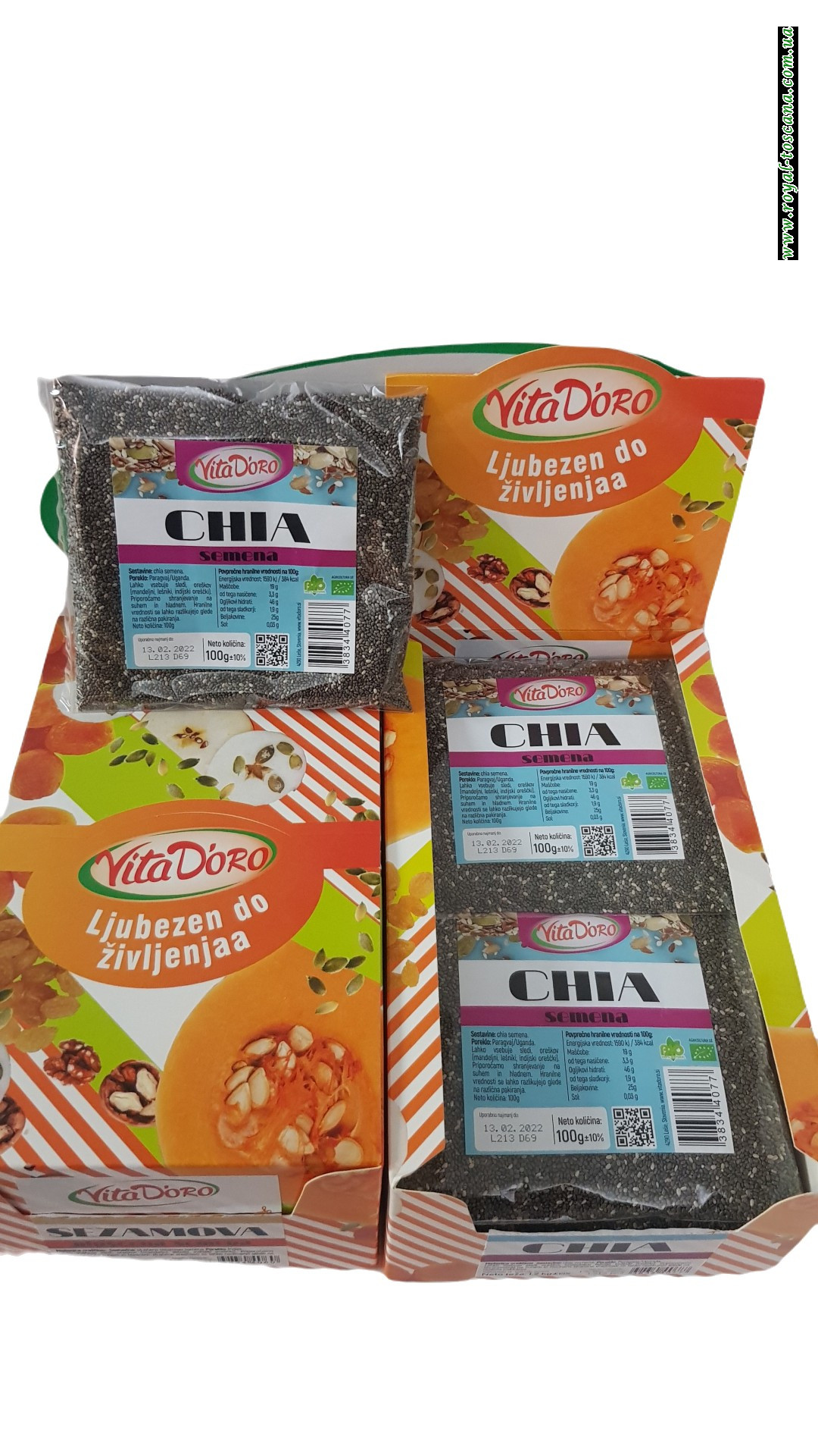 Чиа семена VitaDoro