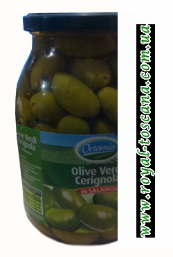 Оливки зеленые гигантские Ortomio