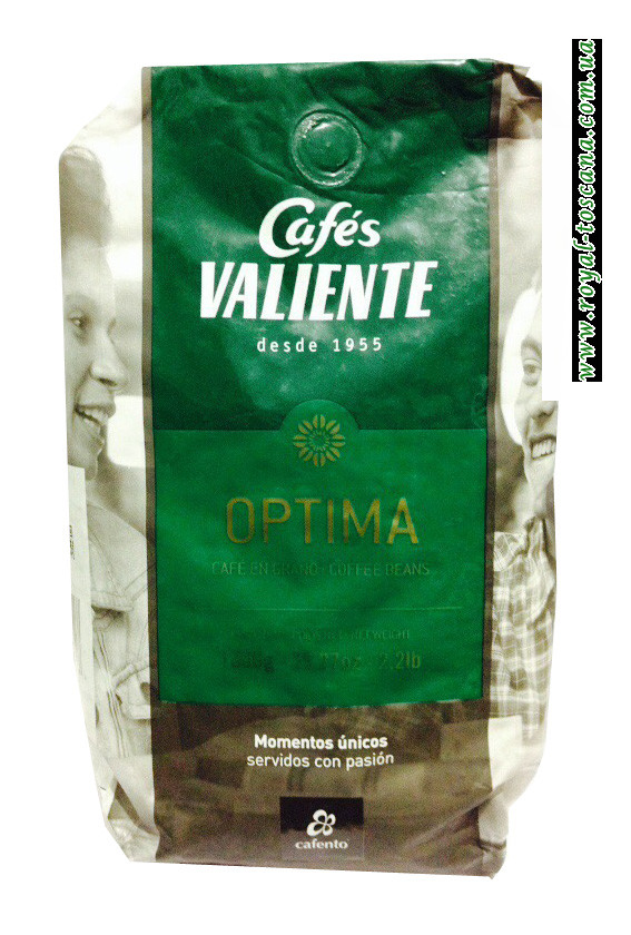 Кофе в зернах Cafes Valiente Optima 100% Arabika