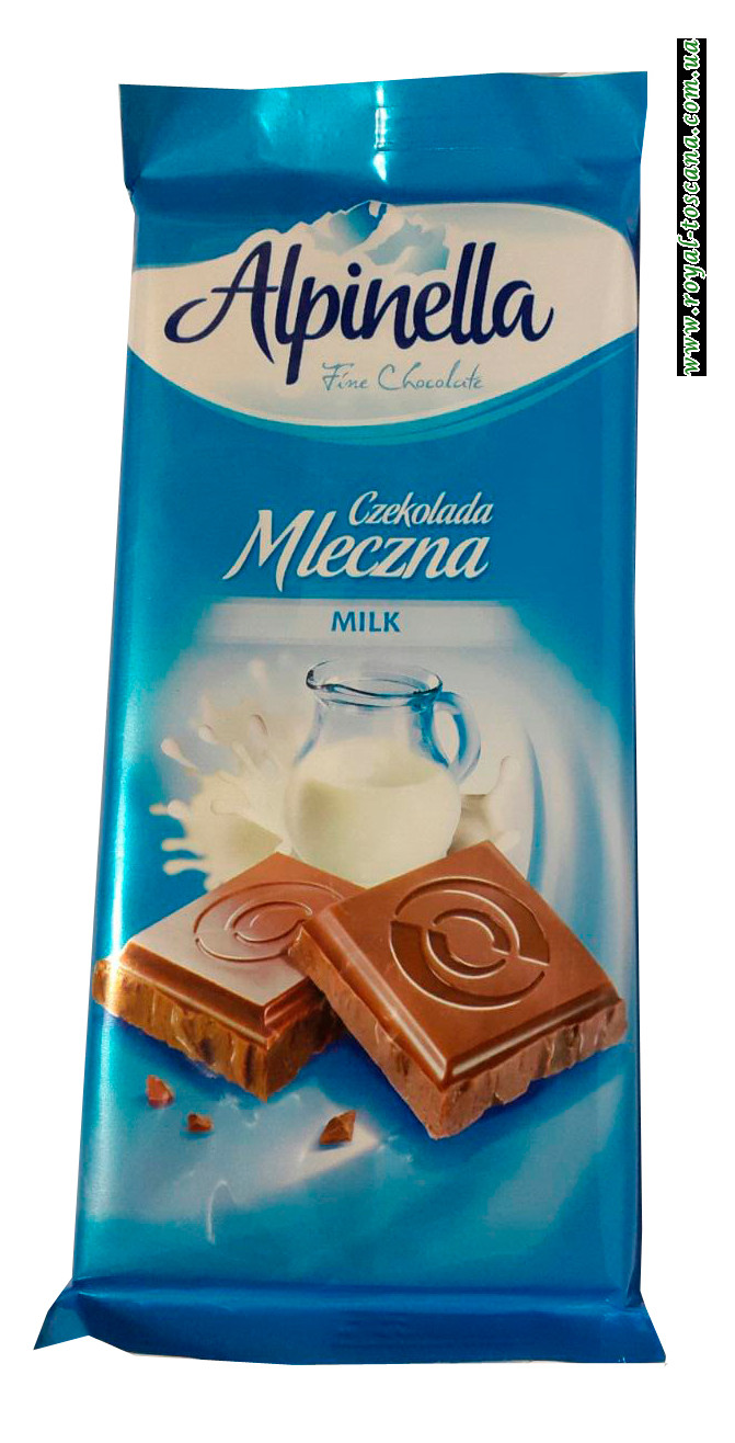 Шоколад молочный Alpinella Czekolada Mleczna