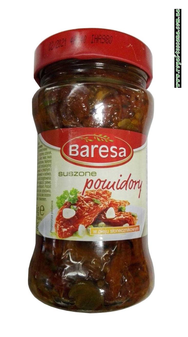 Помидоры вяленые в масле Baresa Suszone Pomidory