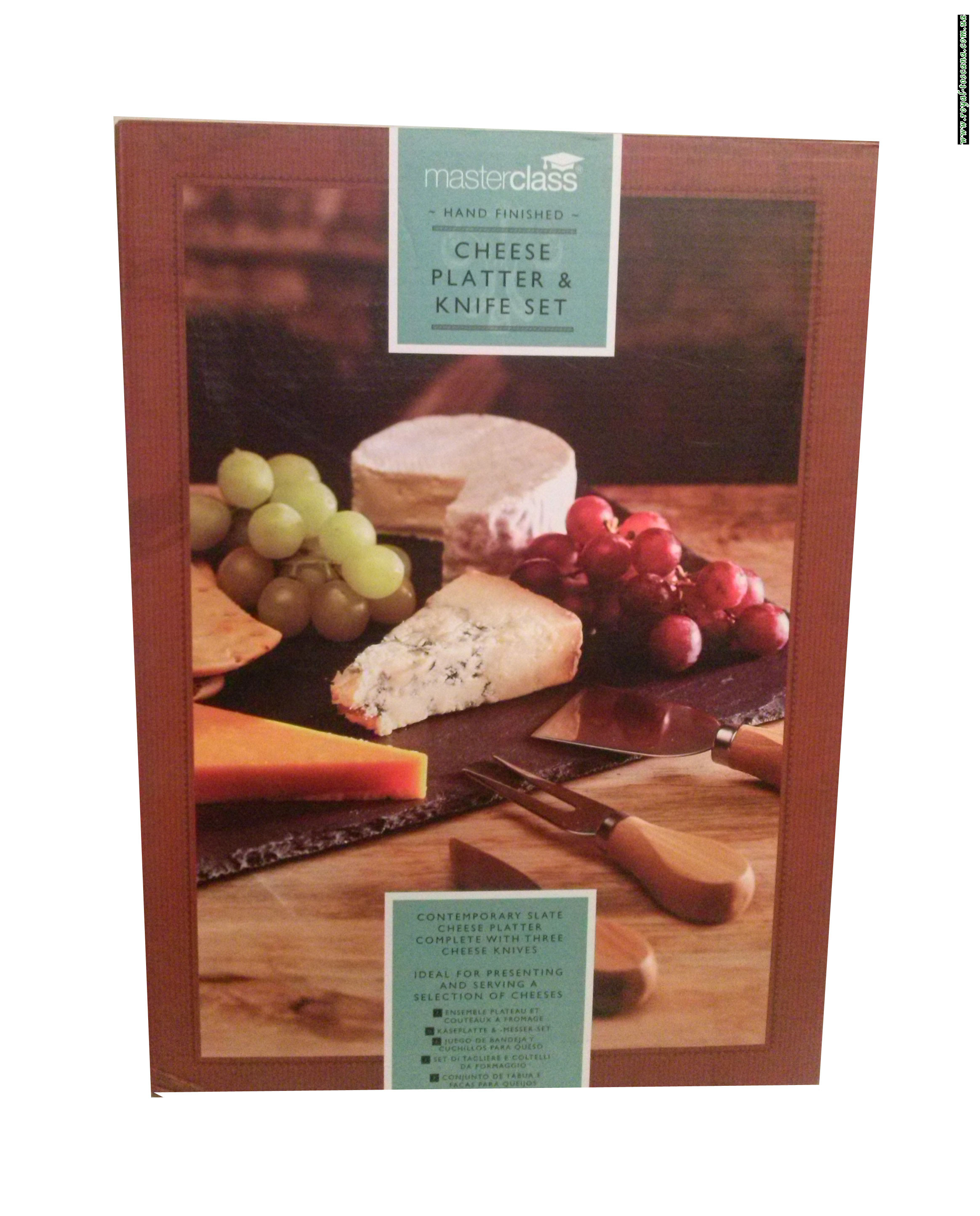 Набор для резки сыра Master Class Cheese Platter & Knife Set
